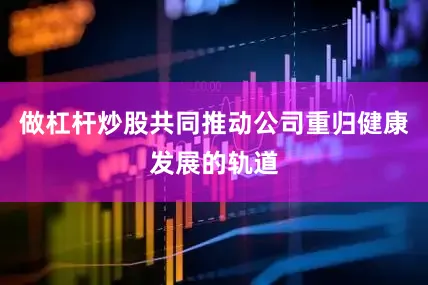 做杠杆炒股共同推动公司重归健康发展的轨道